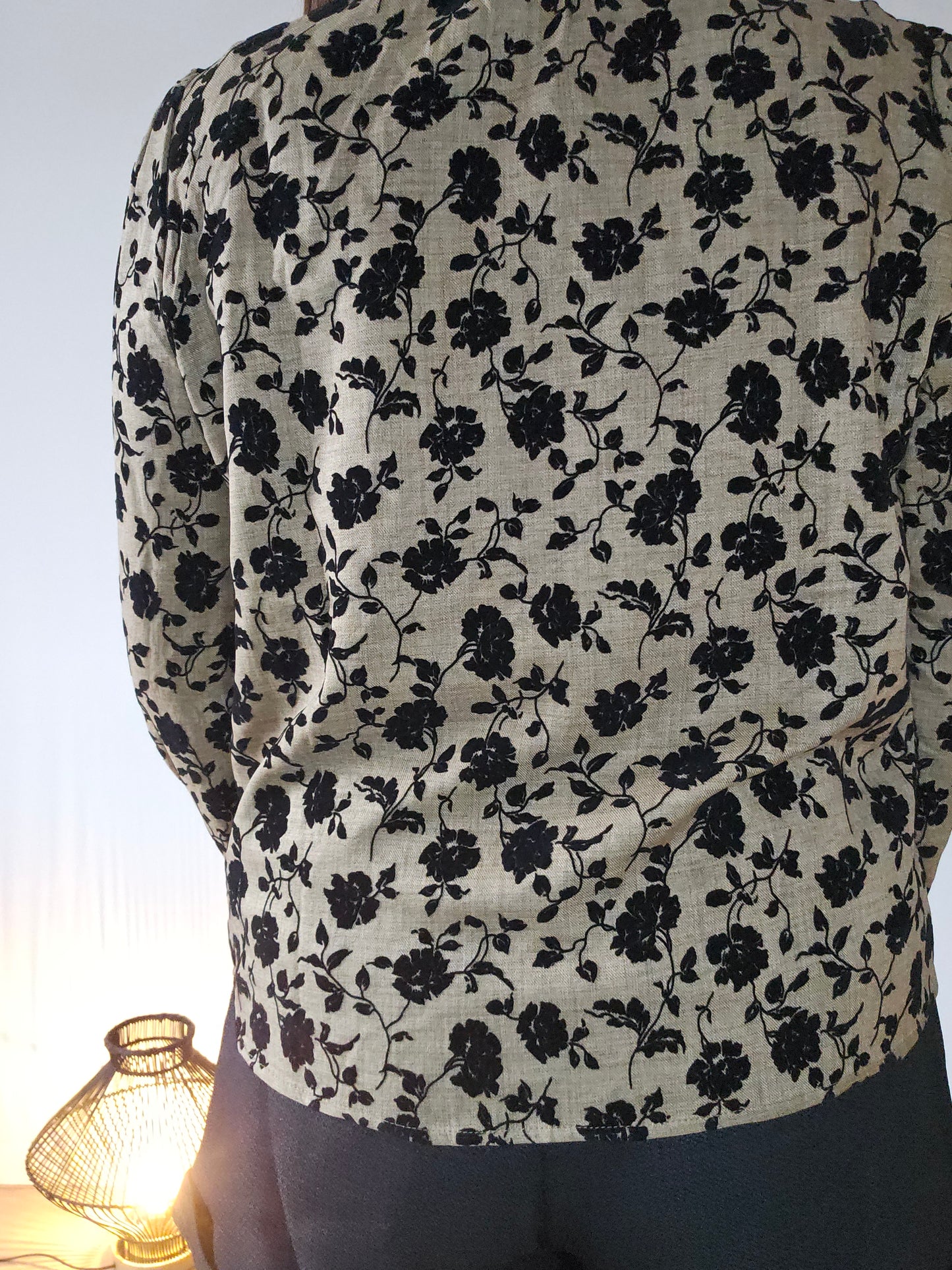 Blouse imprimé fleuris