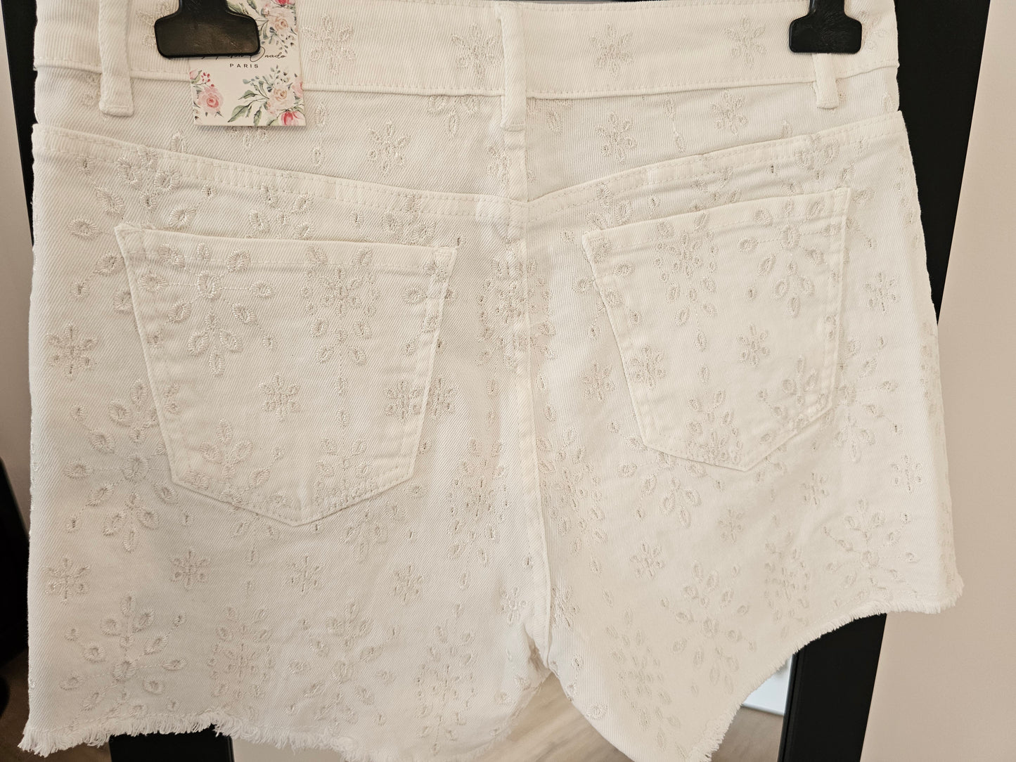 Short broderies plusieurs coloris
