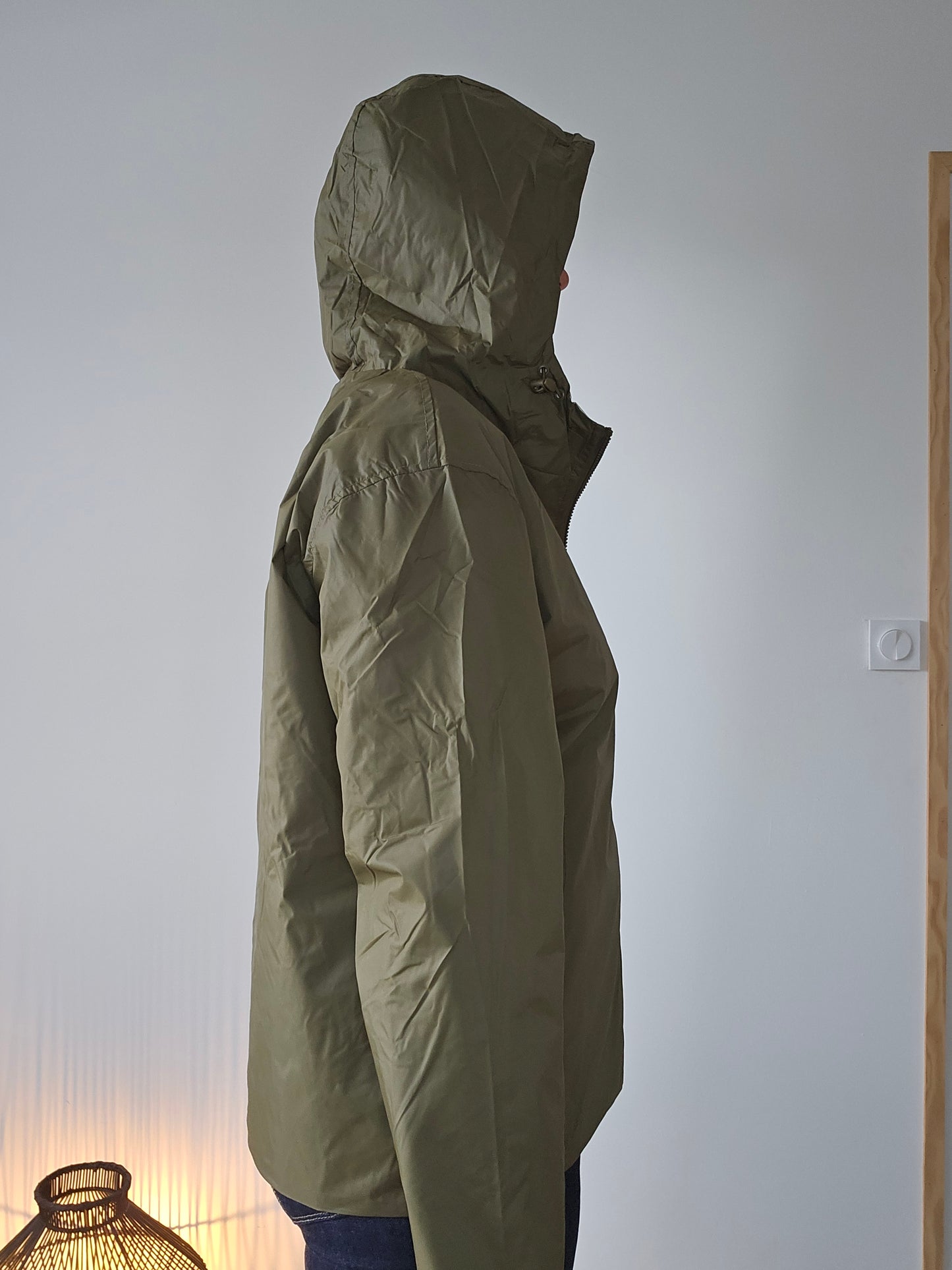 Coupe vent réversible et imperméable