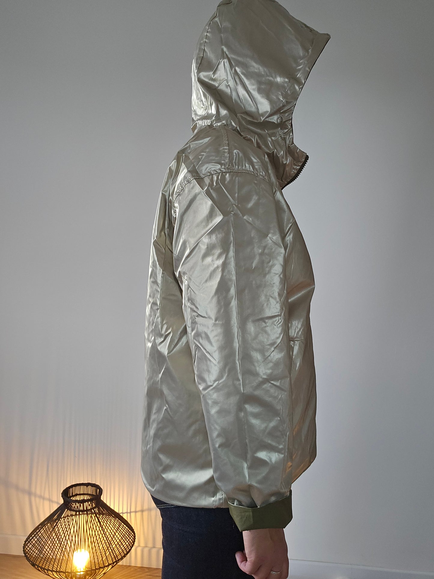 Coupe vent réversible et imperméable