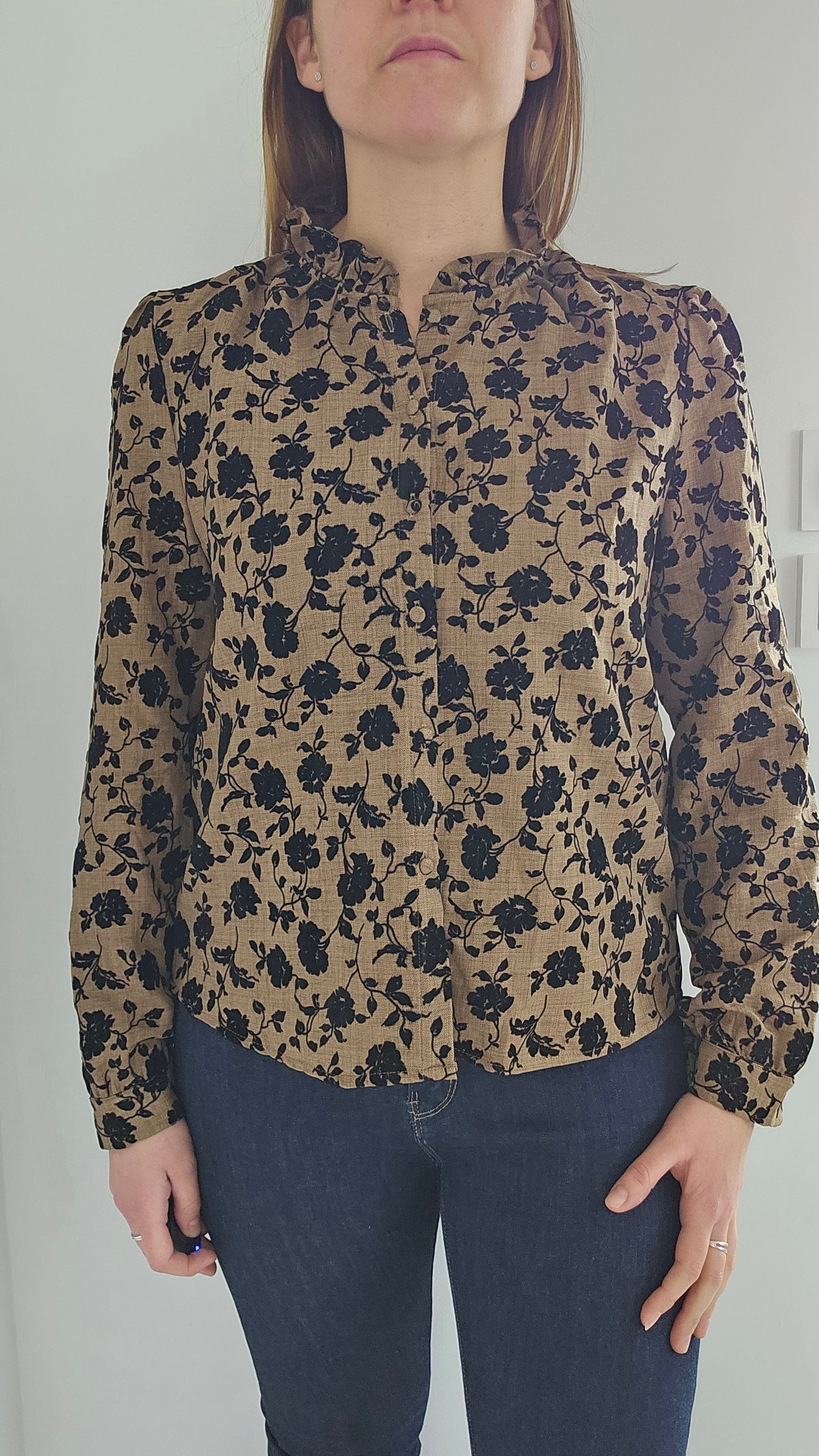 Blouse imprimé fleuris