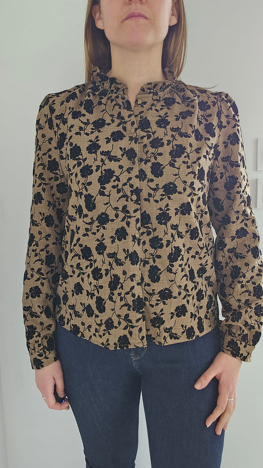 Blouse imprimé fleuris