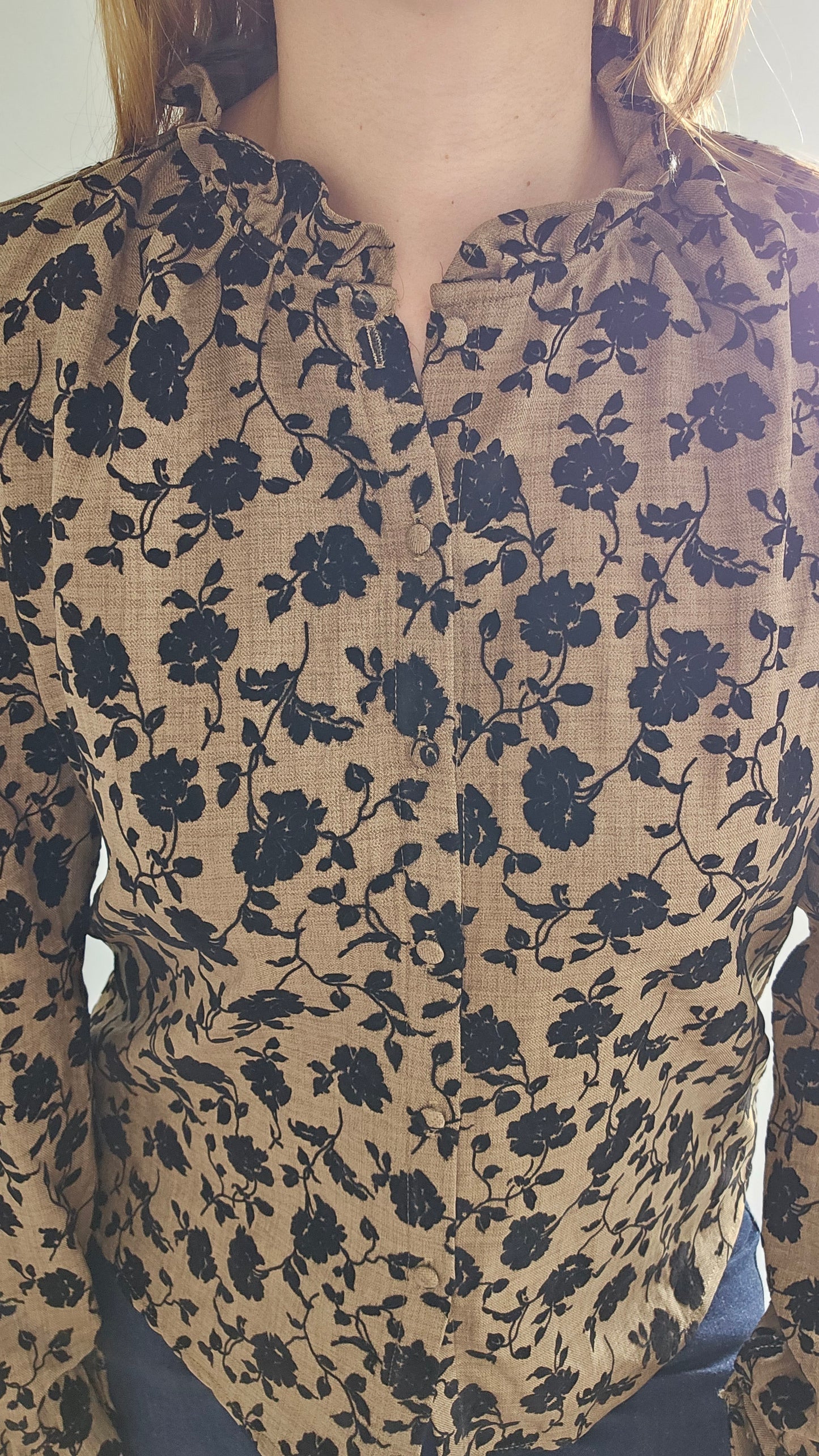 Blouse imprimé fleuris