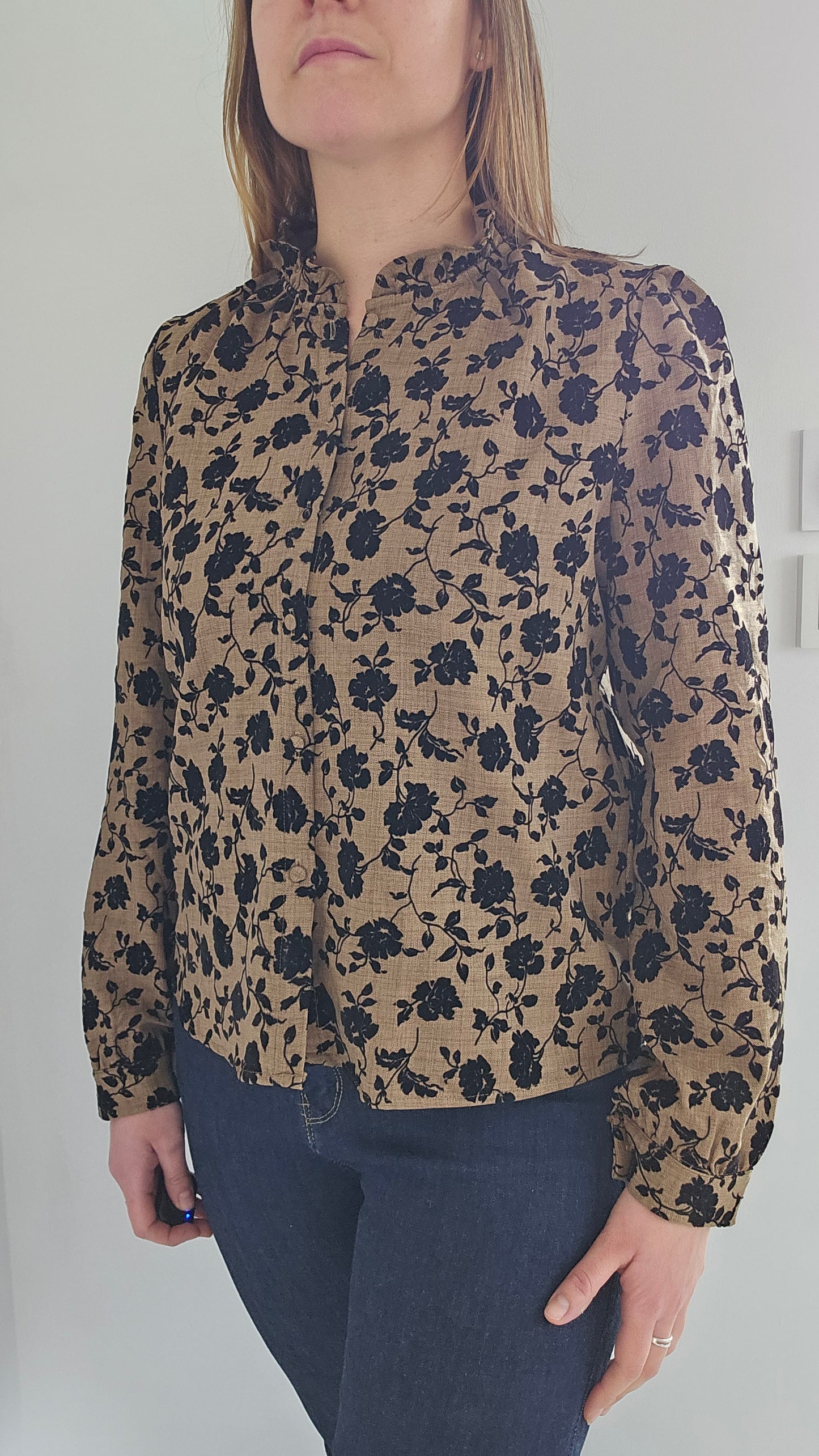 Blouse imprimé fleuris