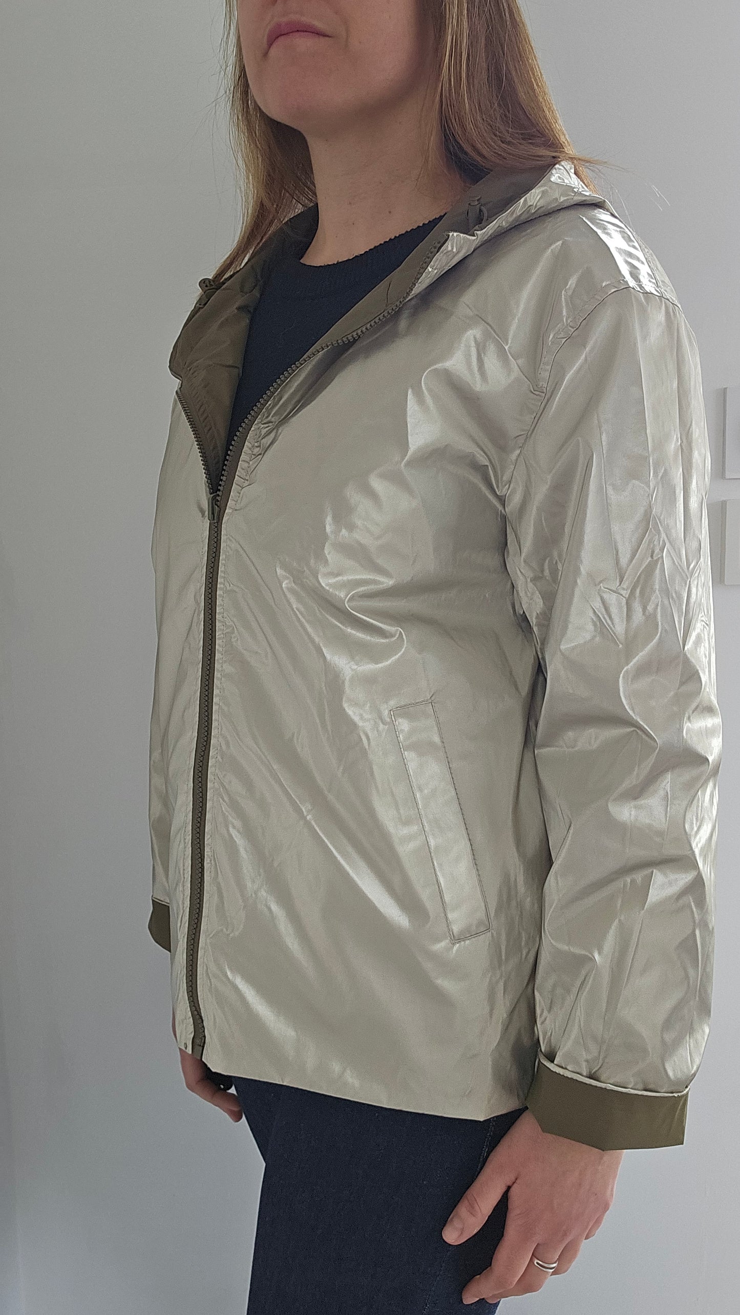 Coupe vent réversible et imperméable