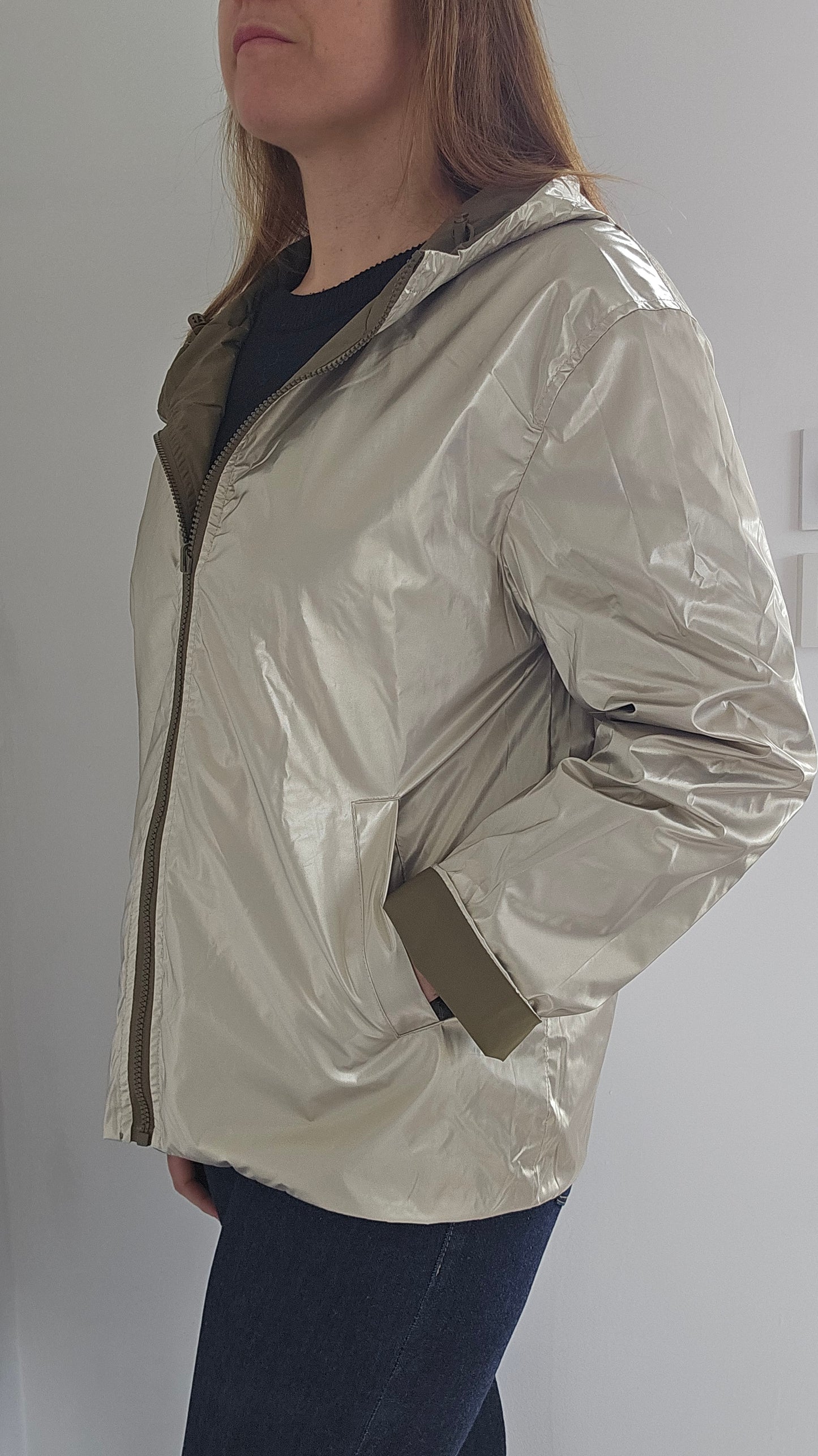Coupe vent réversible et imperméable