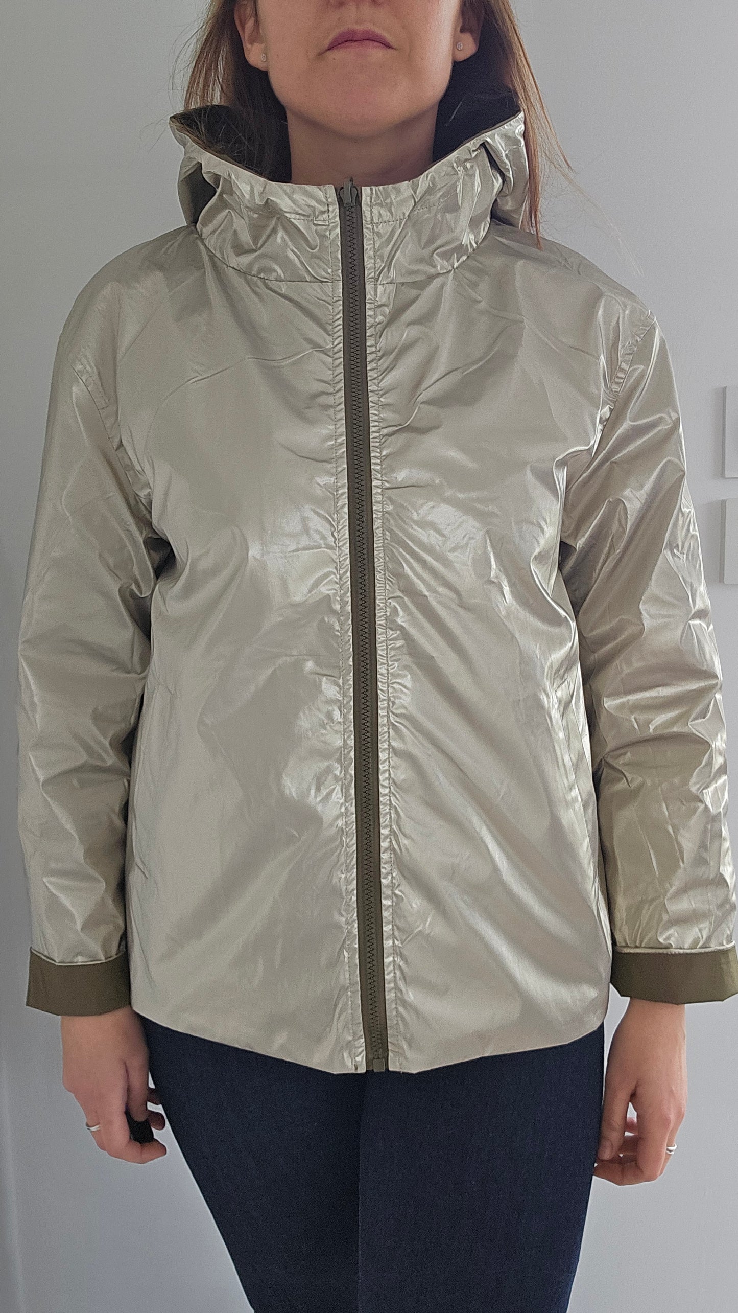 Coupe vent réversible et imperméable