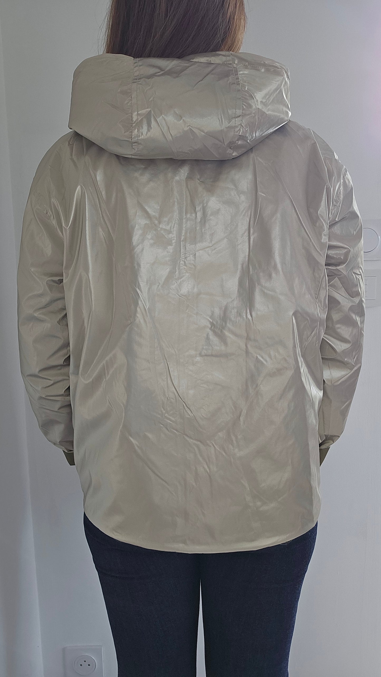 Coupe vent réversible et imperméable