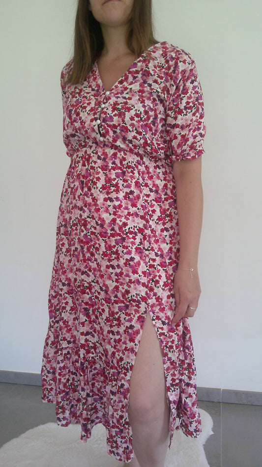 Robe imprimée Fleur