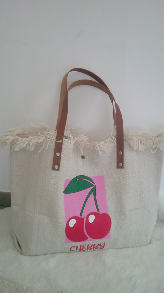 Sac coton CHERRY
