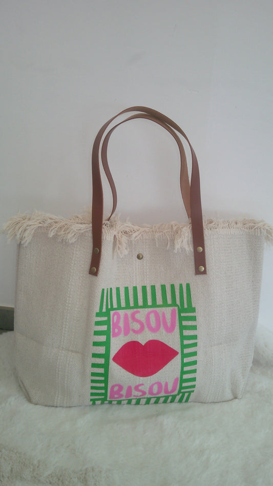 Sac coton Bisou Bisou